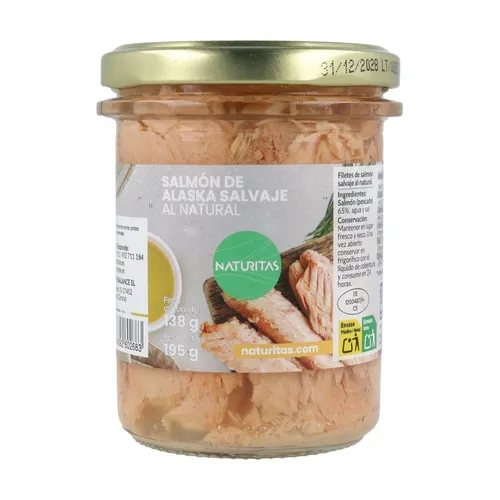 Saumon sauvage d'alaska naturel