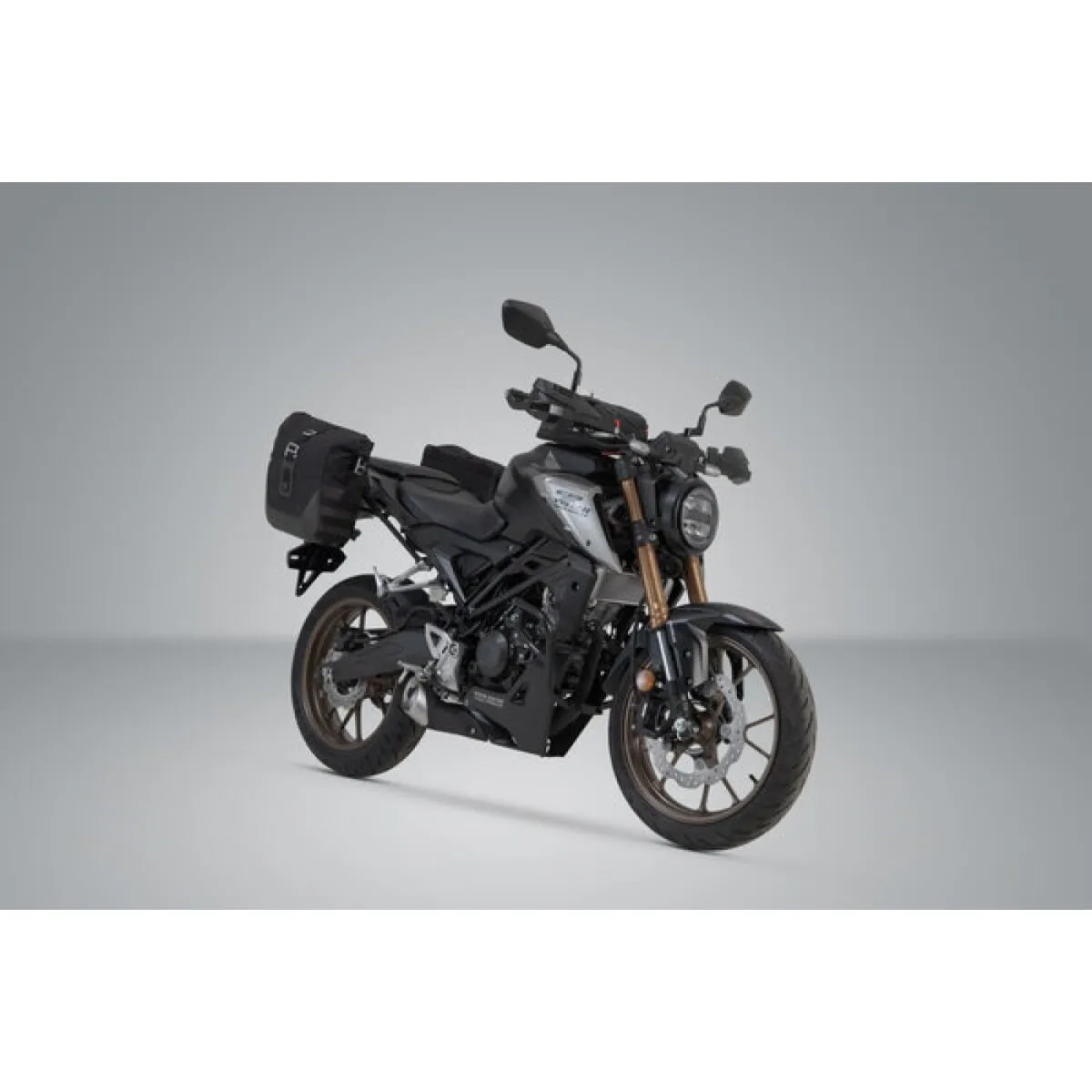 Set Sacoches Latérales SW-Motech LC Black Edition Honda CB300R (2018-2022) / CB125R (2018-2022) - Sacoches