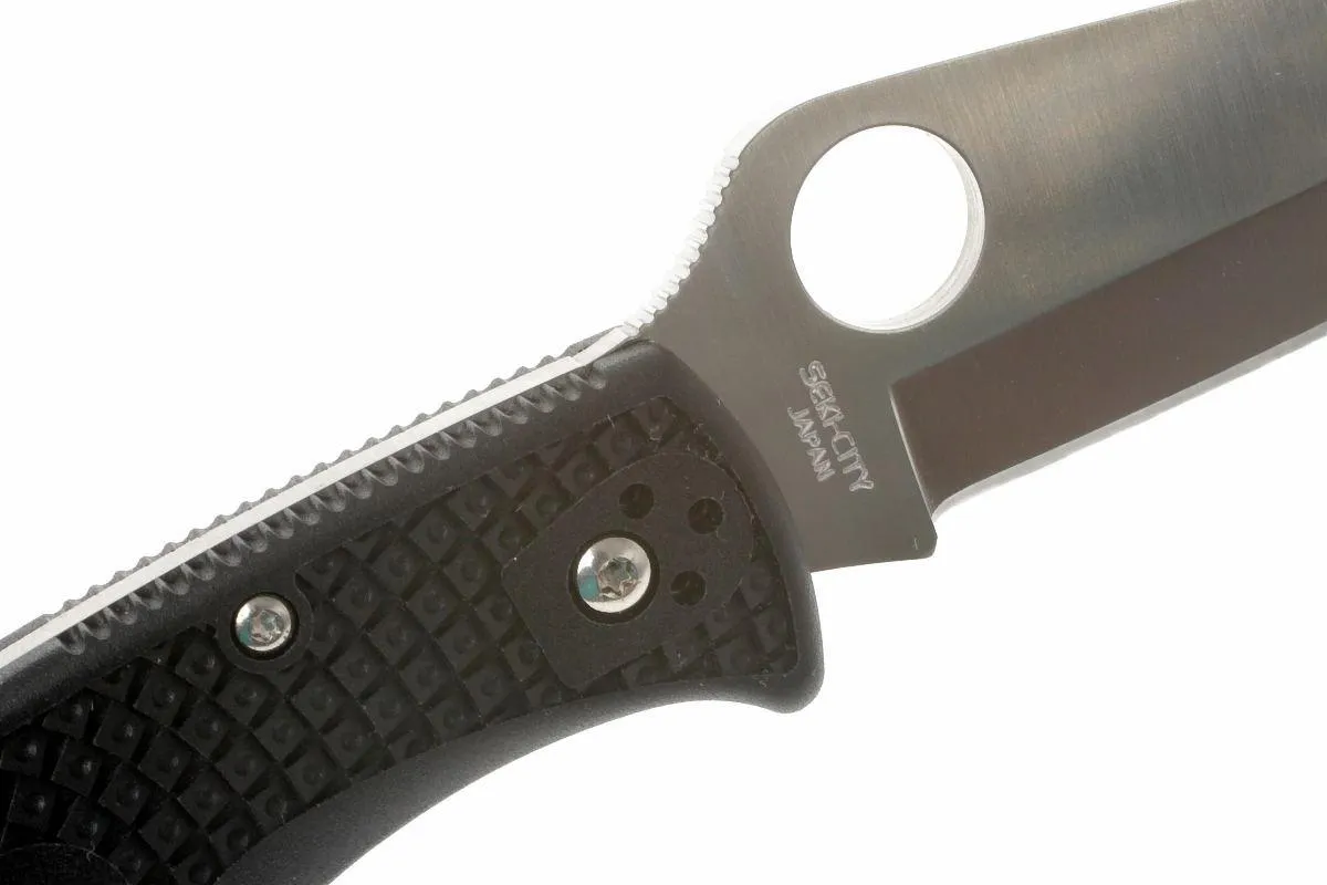 Spyderco C10PBK Endura 4, lame lisse