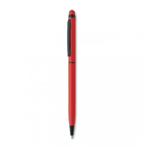 Stylet à Bille Twist Publicitaire en Aluminium et à Encre Bleue