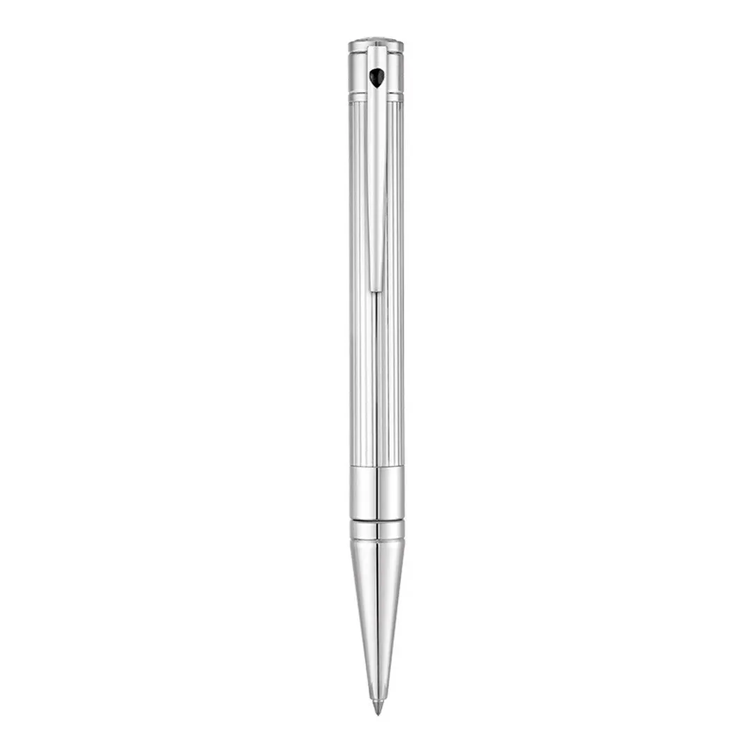 Stylo Bille Dupont Homme D-Initial Métal Argenté - 265201