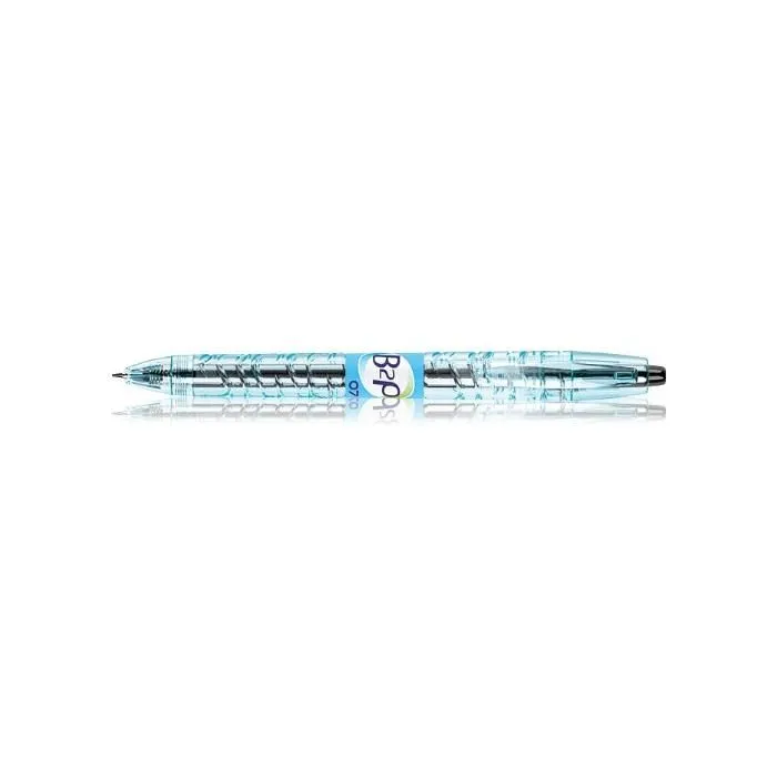 Stylo Bille Rétractable Encre Gel B2P Pte Moyenne Noir