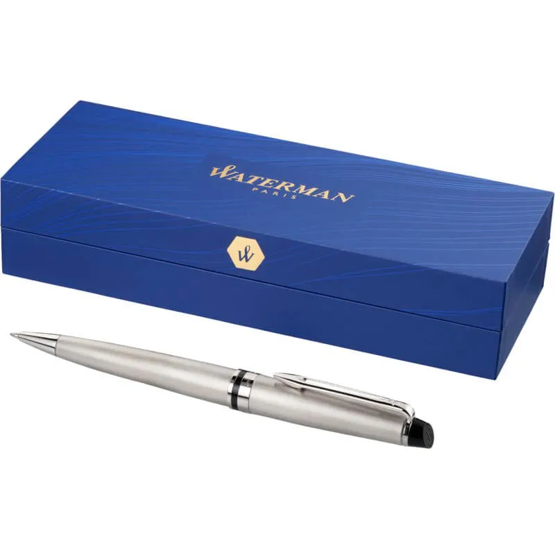 Stylo à bille en plastique laqué et métal - Fab France - WATERMAN EXPERT BILLE - Vertlapub