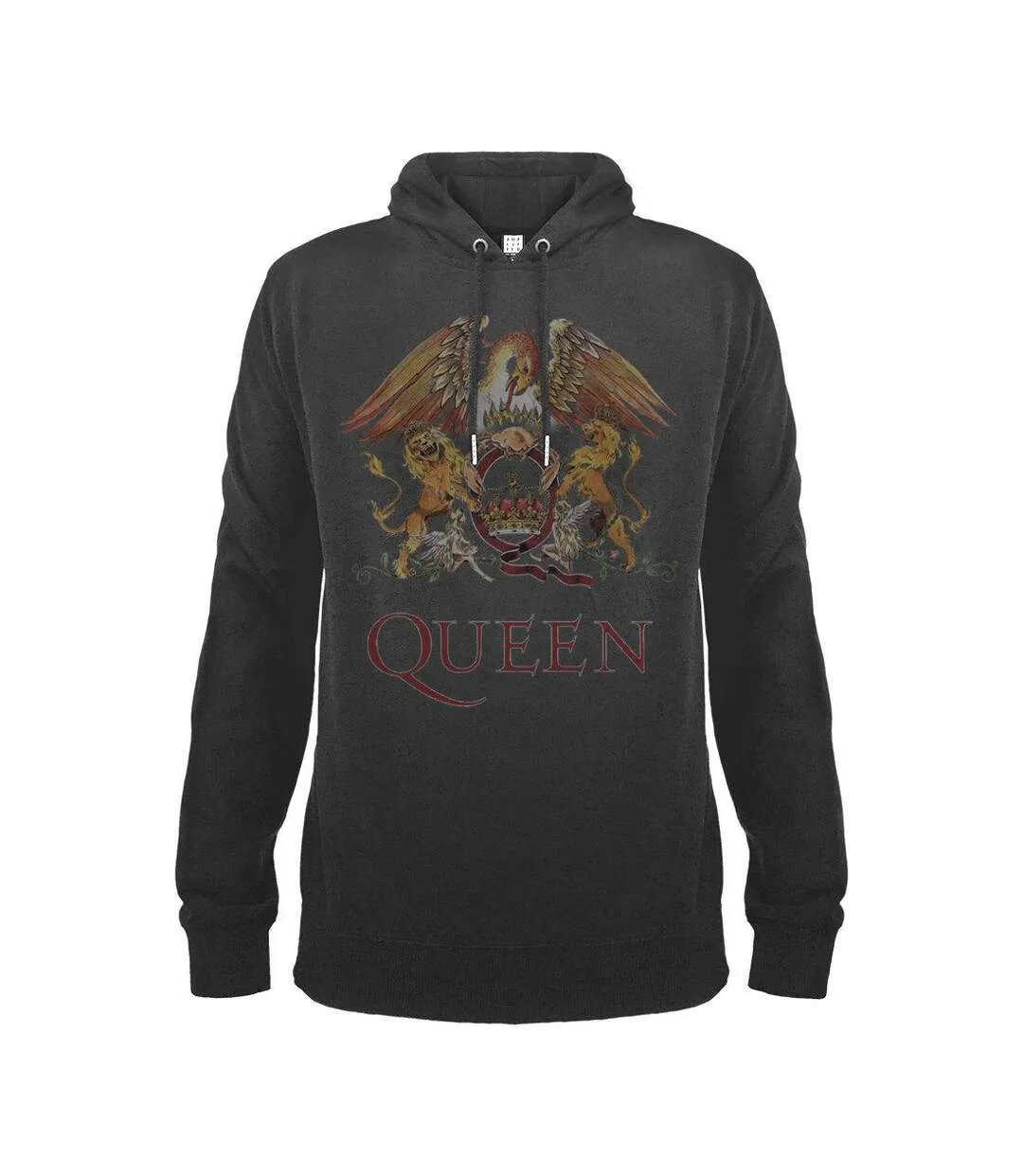 Sweat à capuche royal crest adulte ardoise Amplified