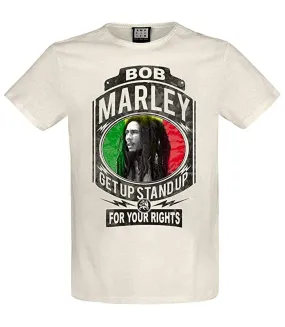 T-shirt fight for your rights adulte blanc Amplified