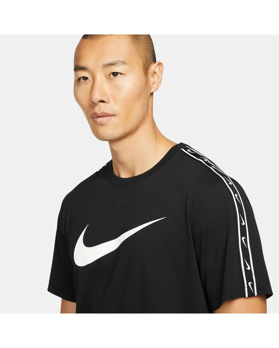 T-shirt Homme M NSW REPEAT SW SS TEE Noir