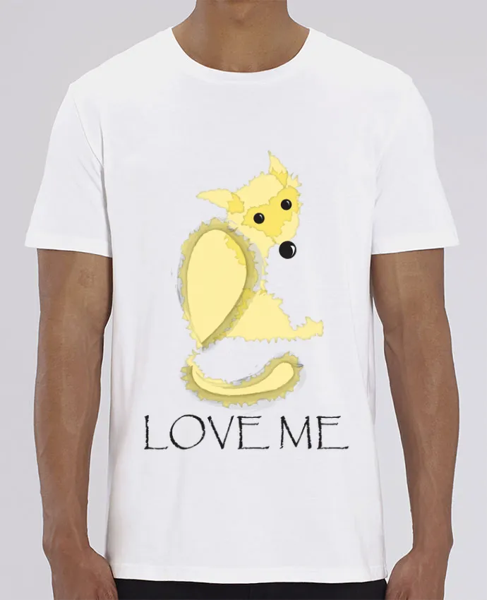 T-Shirt Renard love me par illustraman