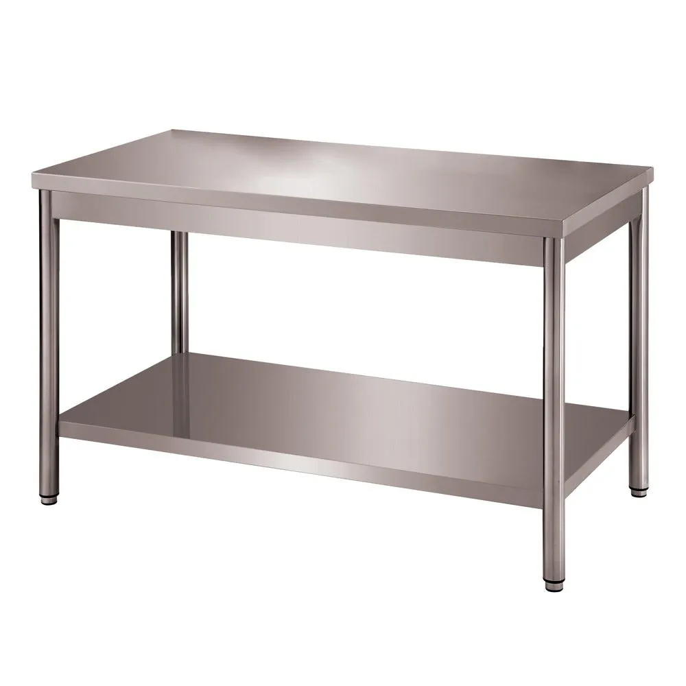 Table centrale demontable inox 304,