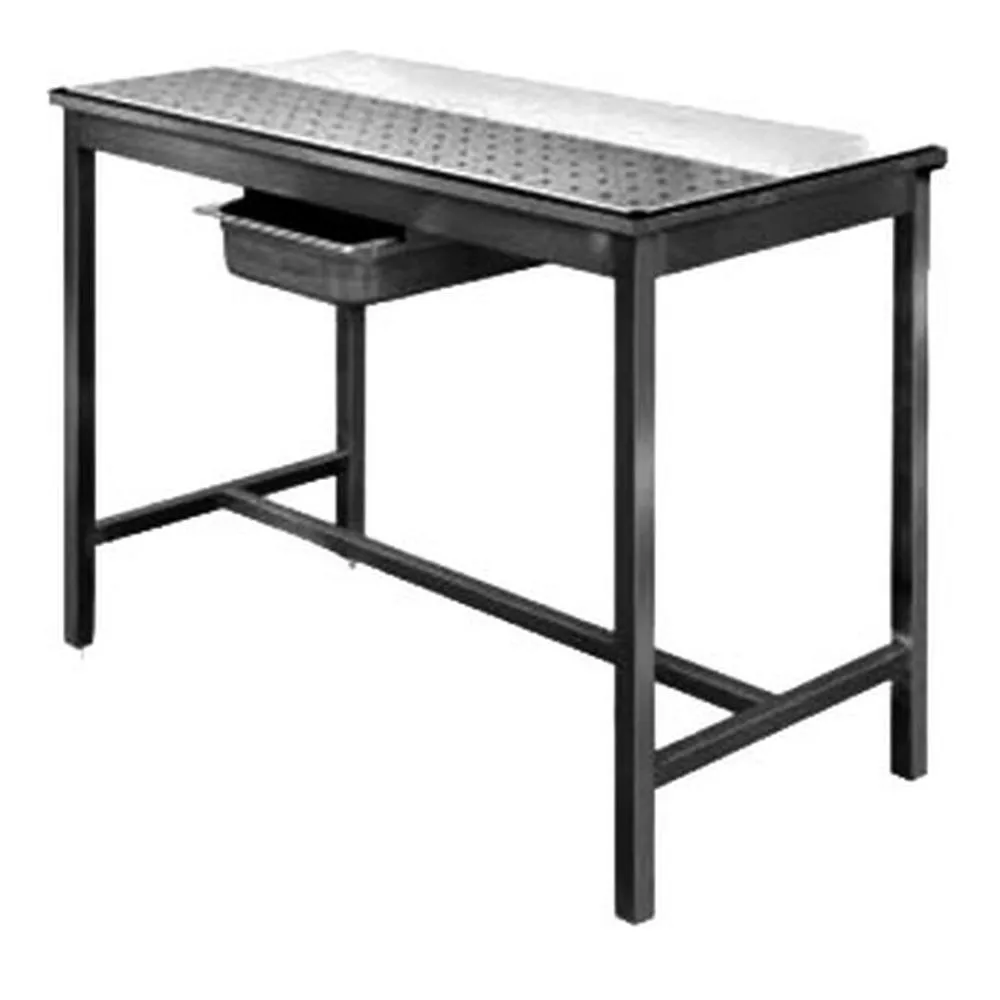 Table de dessouvidage centrale inox 304