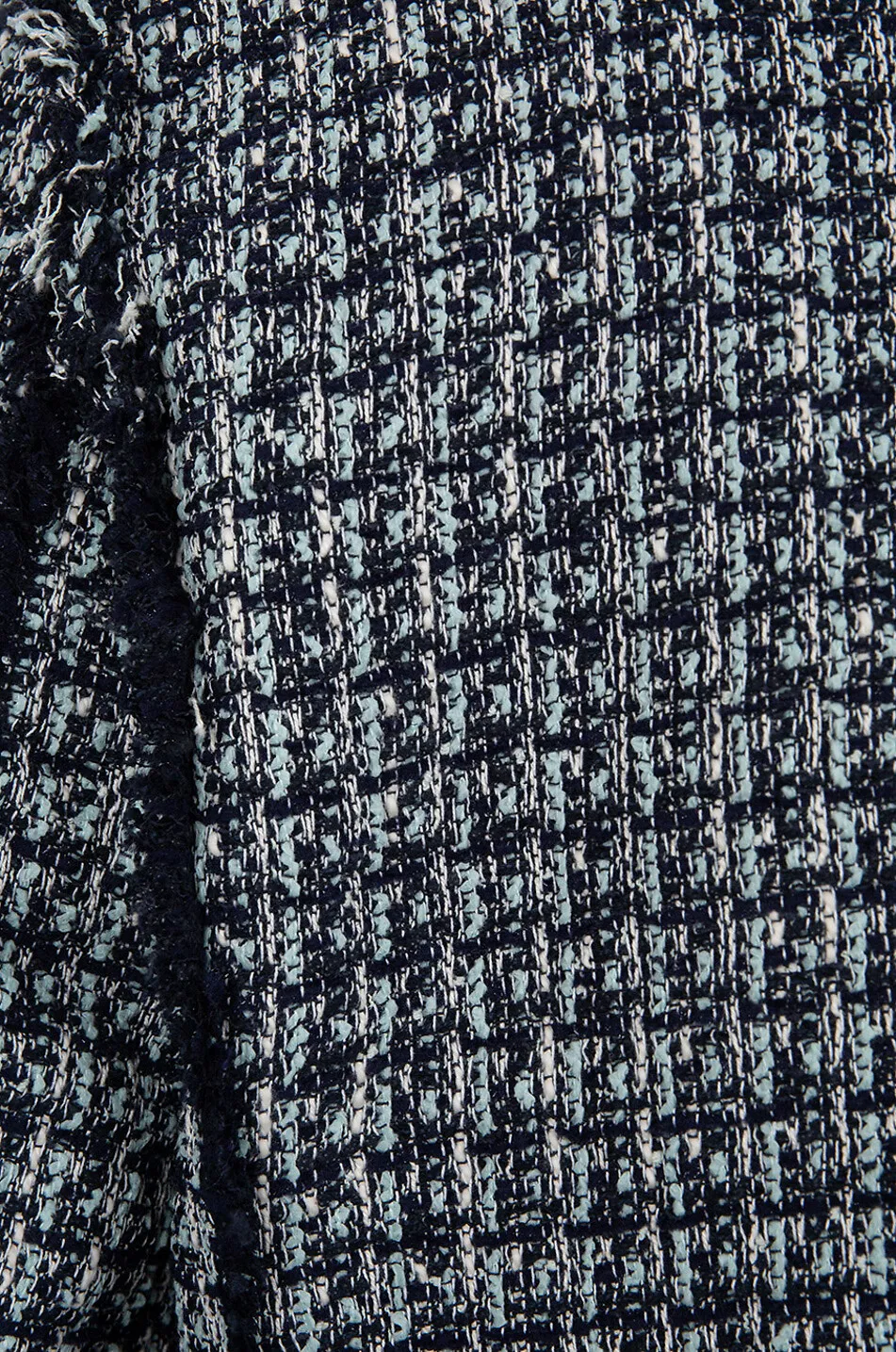 Veste courte en tweed léger Seamout