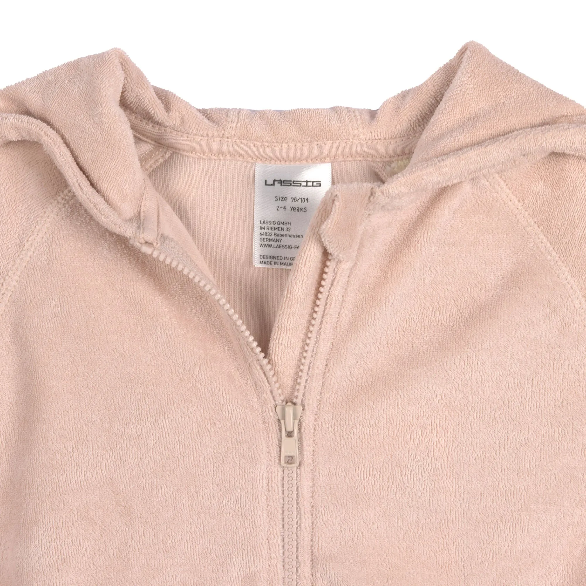 Veste en tissu éponge - Rosé Poudre | Lässig