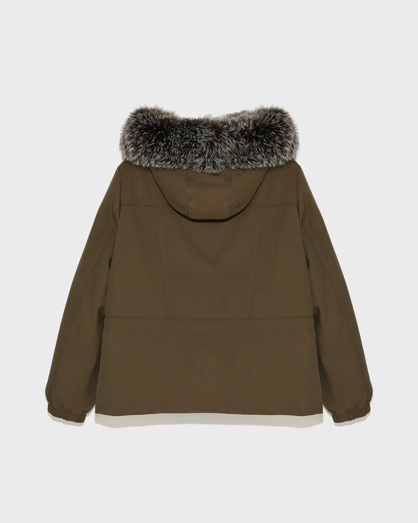 Veste performante garnie de renard