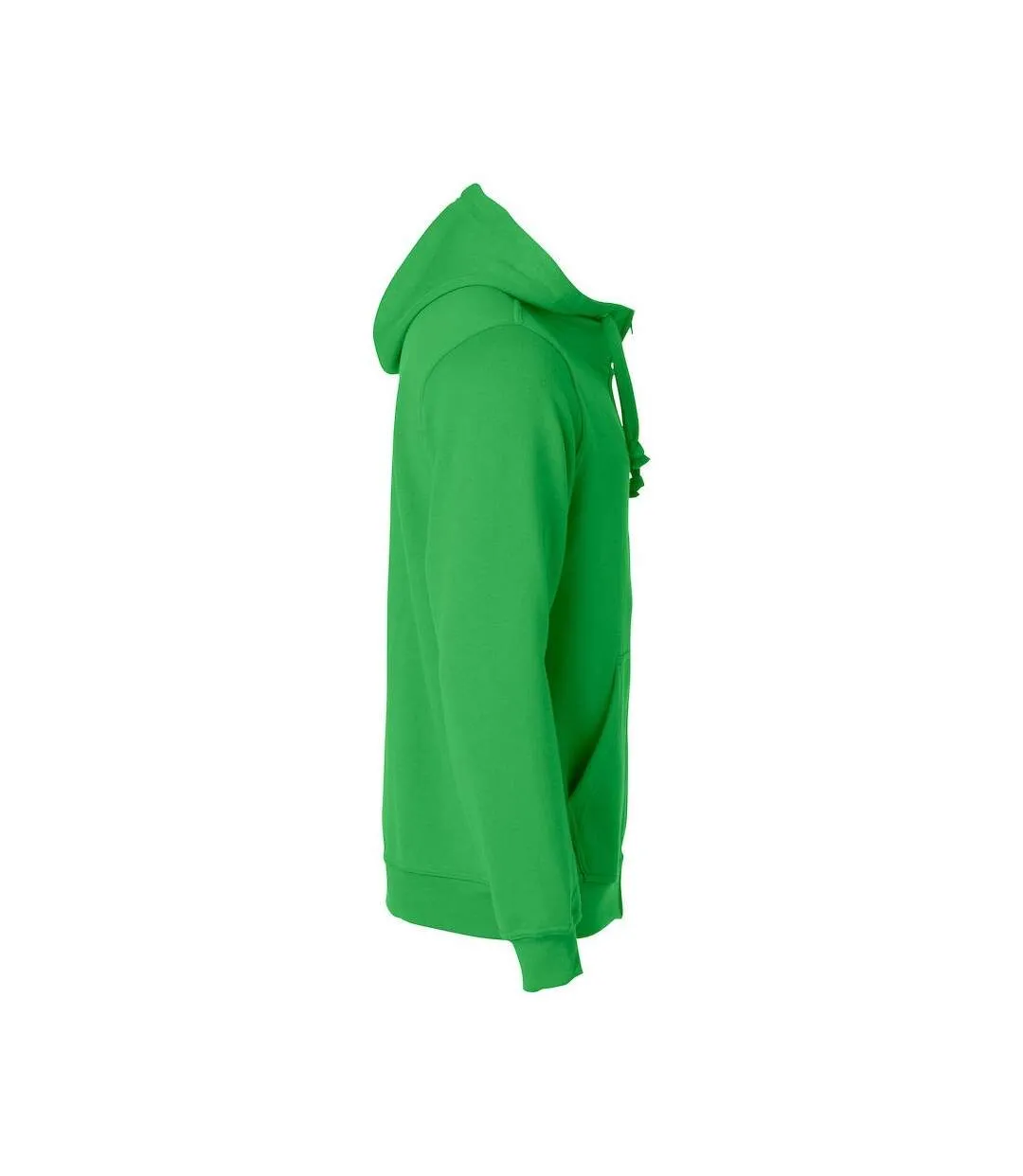 Veste à capuche basic homme vert pomme Clique